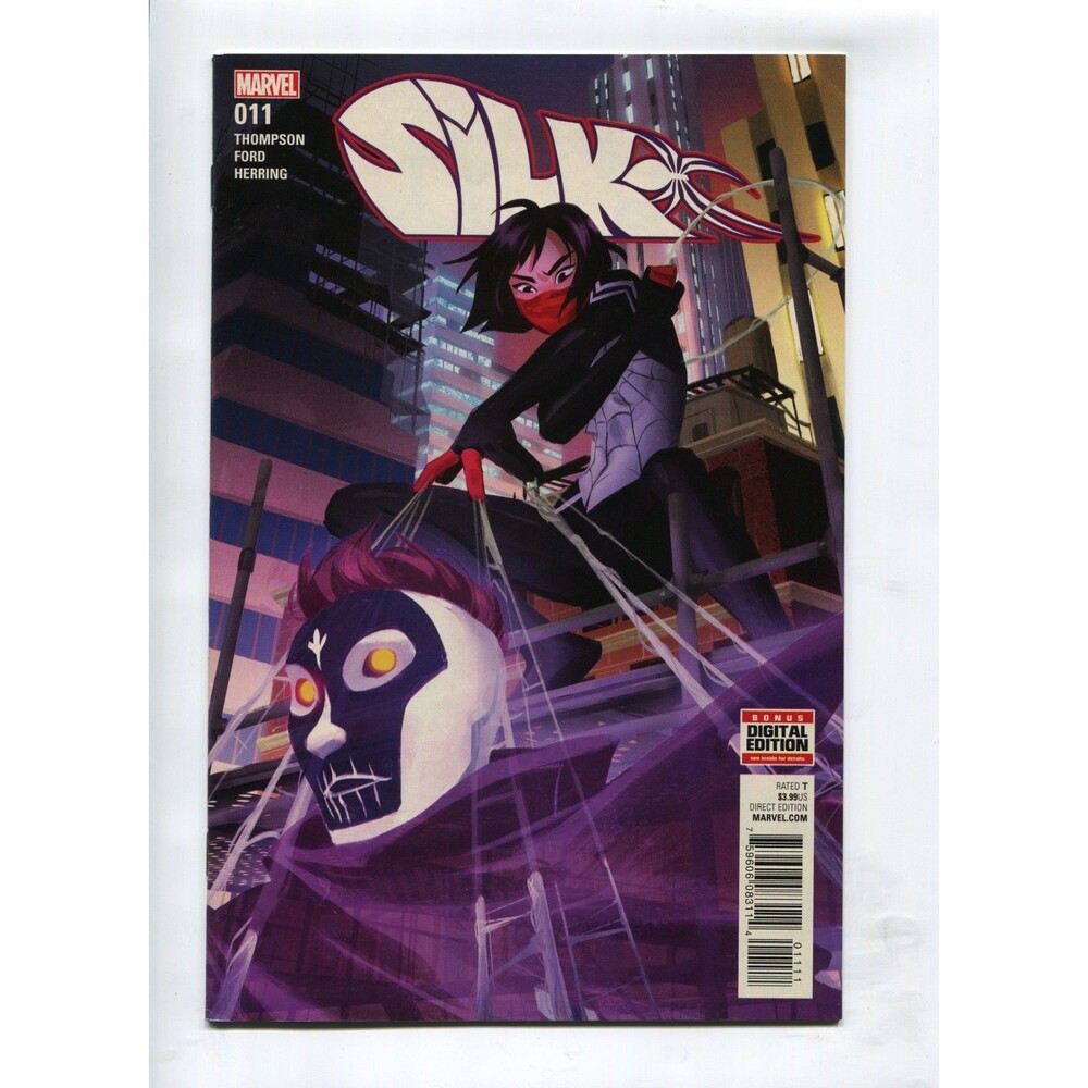 Silk #11 Comic Book Marvel Comics 2016  Robbie Thompson Tana Ford Ian Herring